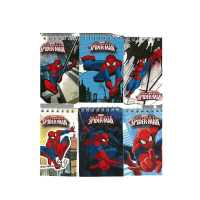 Keskin Spiderman Spiralli Çizgili Bloknot 42 Yp