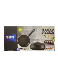Şan Çırağan Granit Tencere Seti 3'lü