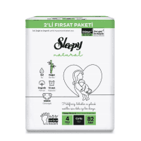 Sleepy 2'li Fırsat No4 Bebek Bezi 82'li