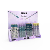 Silka Jumbo Çiçekli Kurşun Kalem