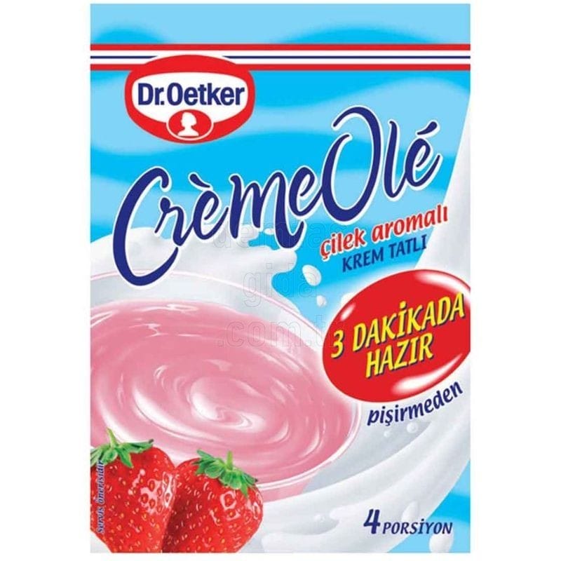 Dr Oetker Çilekli Creme Ole 110 Gr.