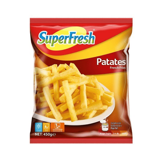 SuperFresh Parmak Patates 450 Gr.